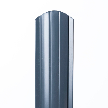 Sipca metalica gard 0,45mm, dublu vopsita - RAL 7016 lucios 0.50 m