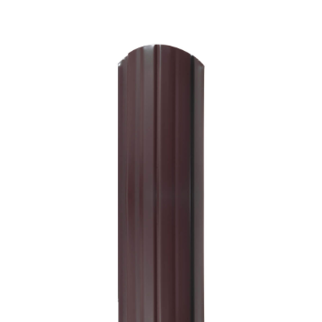 Sipca metalica gard 0,55mm, dublu vopsita - RAL 8017 lucios 0.50 m