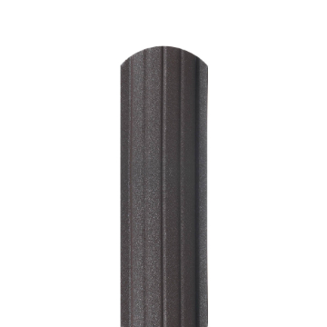 Sipca metalica gard 0,50mm - RAL 8019 mat 0.50 m