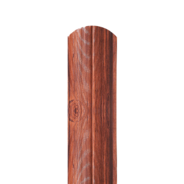 Sipca metalica gard 0,50mm - Cires Maro  pe spate 0.50 m