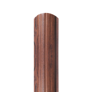 Sipca metalica gard 0,50mm, dublu vopsita - Stejar 0.50 m