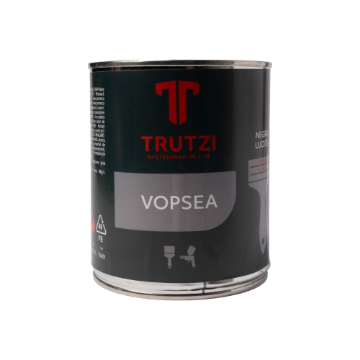 Vopsea negru lucios 2.5 L